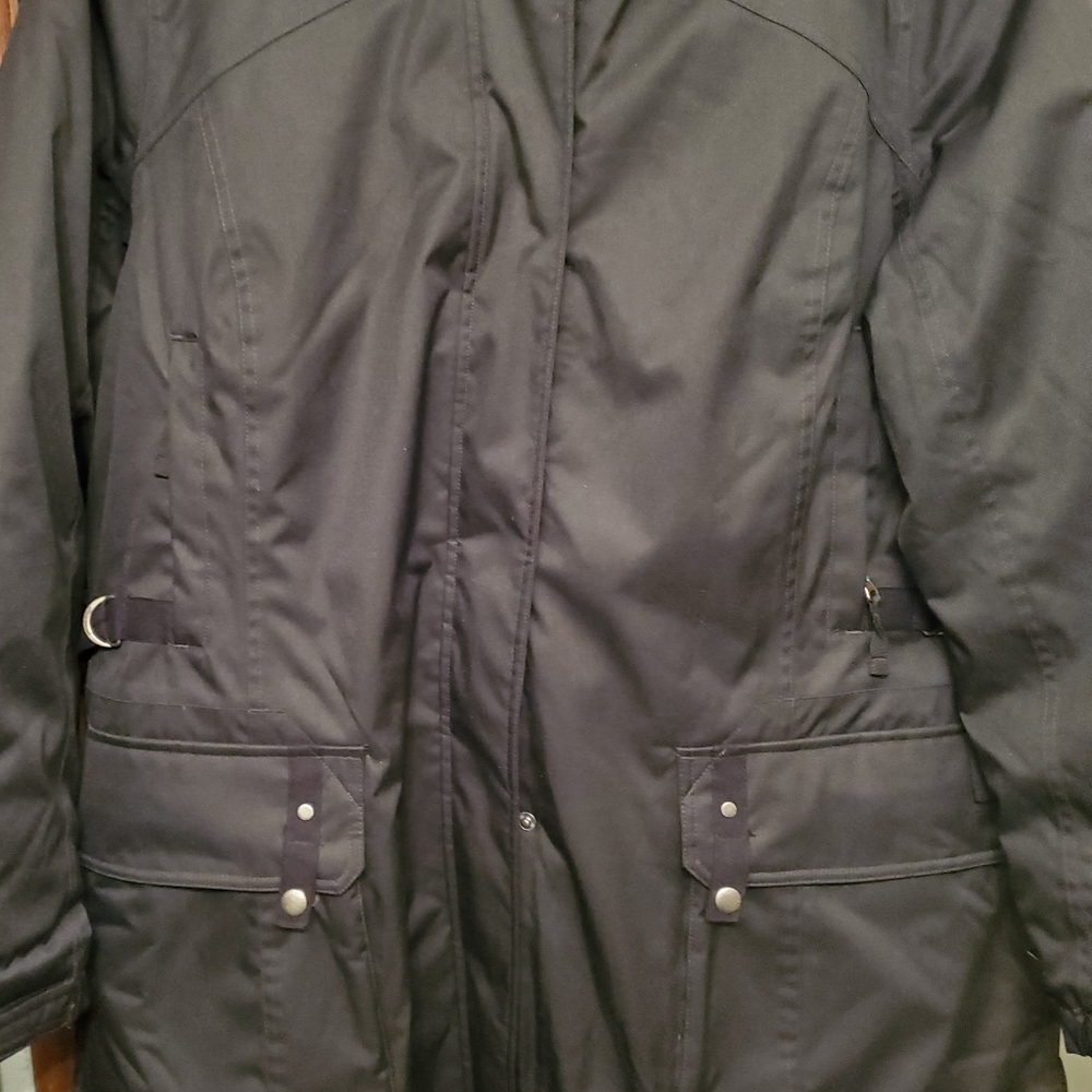 Eddie Bauer heavy winter coat with "premium goose down"